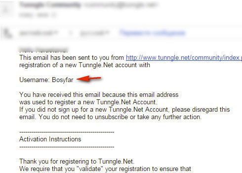 Инструкция по регистрации в Tunngle