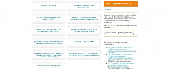 Список актуальных ипотечных программ в Зенит банке и их особенности