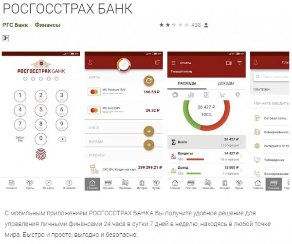 Росгосстрах Банк Личный кабинет