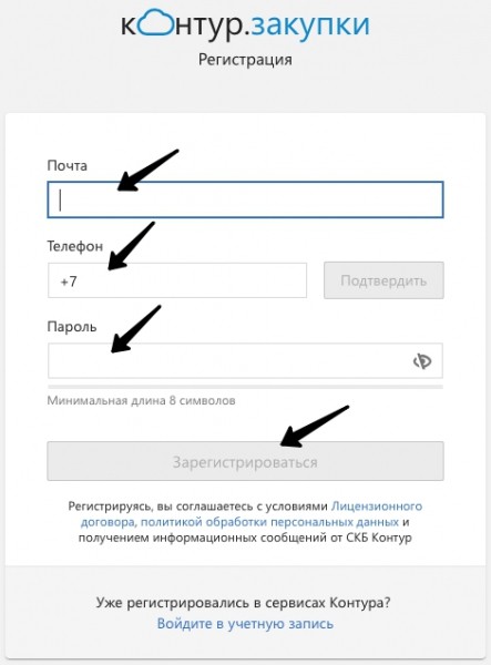 Инструкция по входу в личный кабинет сервиса &laquo;Контур Закупки&raquo;