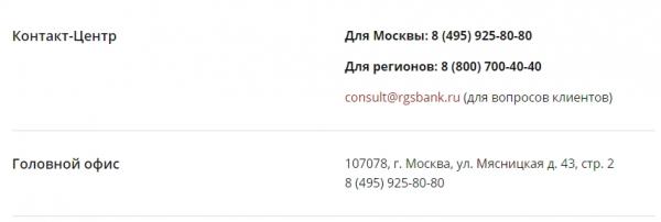 Росгосстрах Банк Личный кабинет