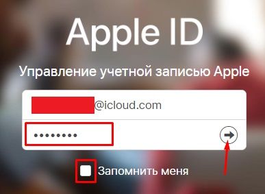 Как изменить пароль к Apple ID
