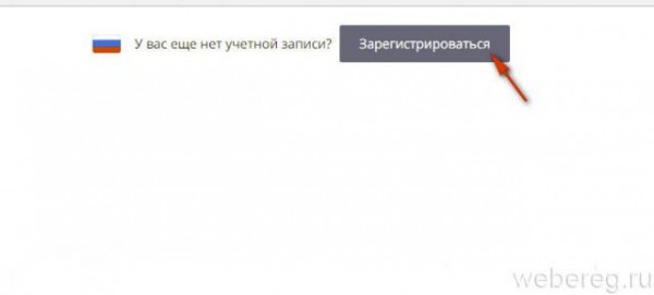 Регистрация в системе Аваст