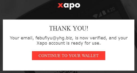 Как зарегистрировать Xapo-кошелек на сайте Xapo.com