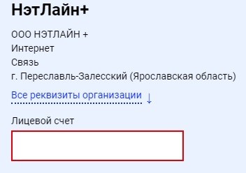 Войти в личный кабинет интернет-провайдера Нэтлайн