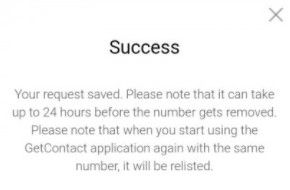 Как удалить учетную запись в Getcontact