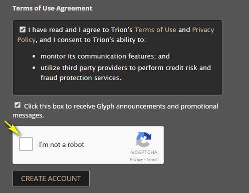 Как пройти регистрацию в Trove и его клиенте Glyph?