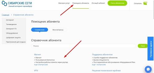 Личный кабинет провайдера «Сибирские сети» — вход, функционал, оплата лицевого счета Личный кабинет провайдера «Сибирские сети» — вход, функционал, оплата лицевого счета