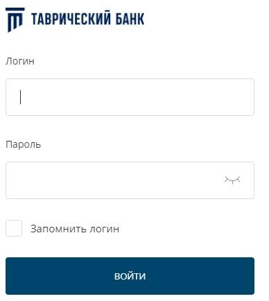 Личный кабинет банка &laquo;Таврический&raquo;: регистрация и вход