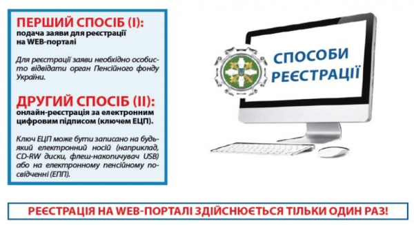 Создание Личного кабинета на портале &laquo;Пенсионного фонда Украины&raquo;
