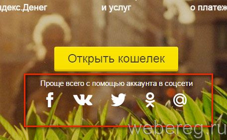 Инструкция по регистрации в Яндекс.Деньгах