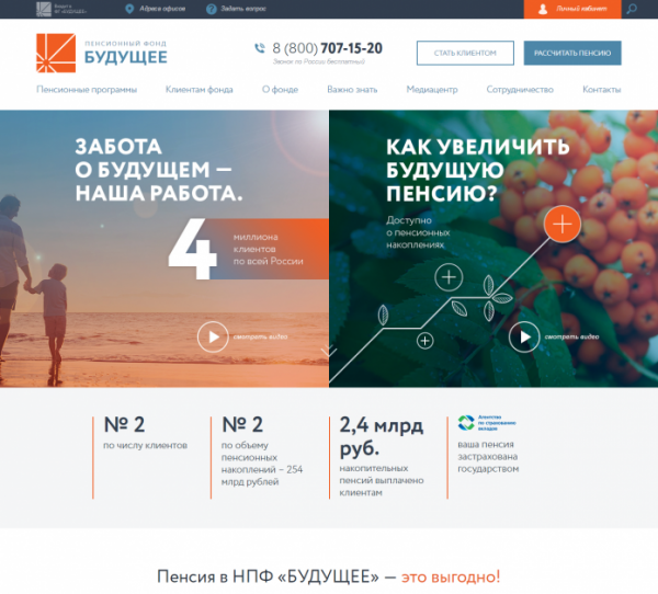 Личный кабинет НПФ Будущее Личный кабинет НПФ Будущее