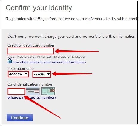 Как зарегистрироваться на eBay Как зарегистрироваться на eBay