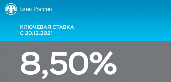 Банк России повысил ключевую ставку до 8,5% годовых Банк России повысил ключевую ставку до 8,5% годовых