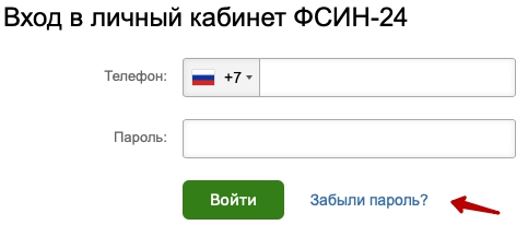 Как зарегистрироваться в системе &laquo;ФСИН-24&raquo; и войти в личный кабинет