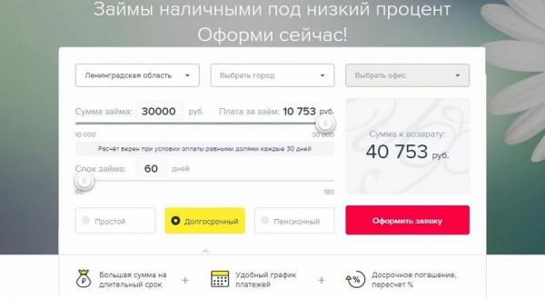 Как оформить займ под низкий процент: основные правила, условия МФО Как оформить займ под низкий процент: основные правила, условия МФО