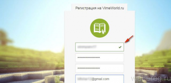Регистрация в VimeWorld