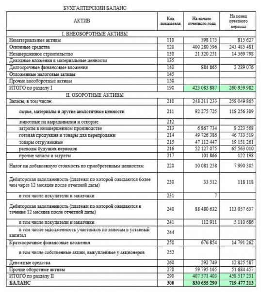 Анализ финансового состояния предприятия на примере