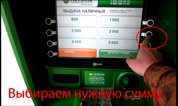 Как снять наличные с карты Сбербанка Как снять наличные с карты Сбербанка