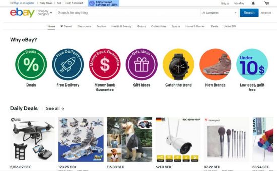 Как зарегистрироваться на eBay Как зарегистрироваться на eBay